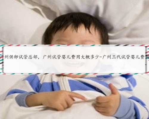 广州供卵试管总部，广州试管婴儿费用大概多少-广州三代试管婴儿费用