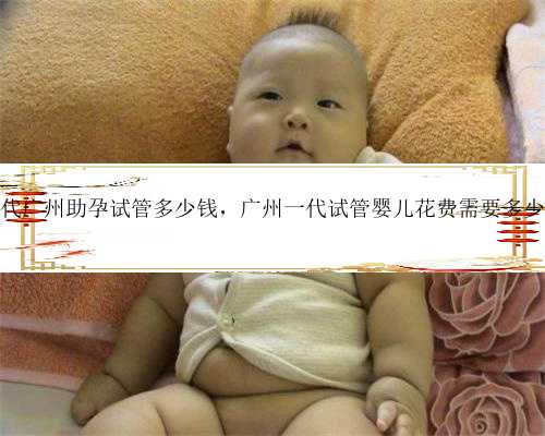 做三代广州助孕试管多少钱，广州一代试管婴儿花费需要多少钱？