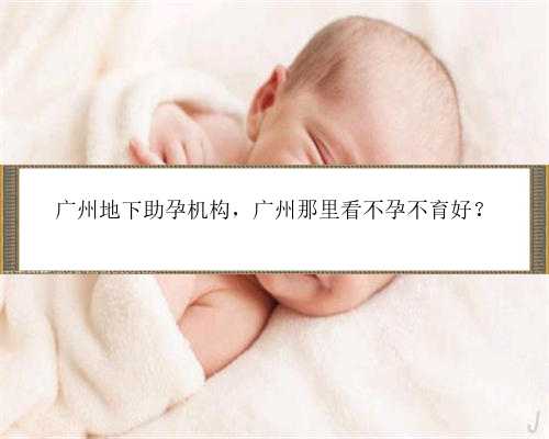 广州地下助孕机构，广州那里看不孕不育好？